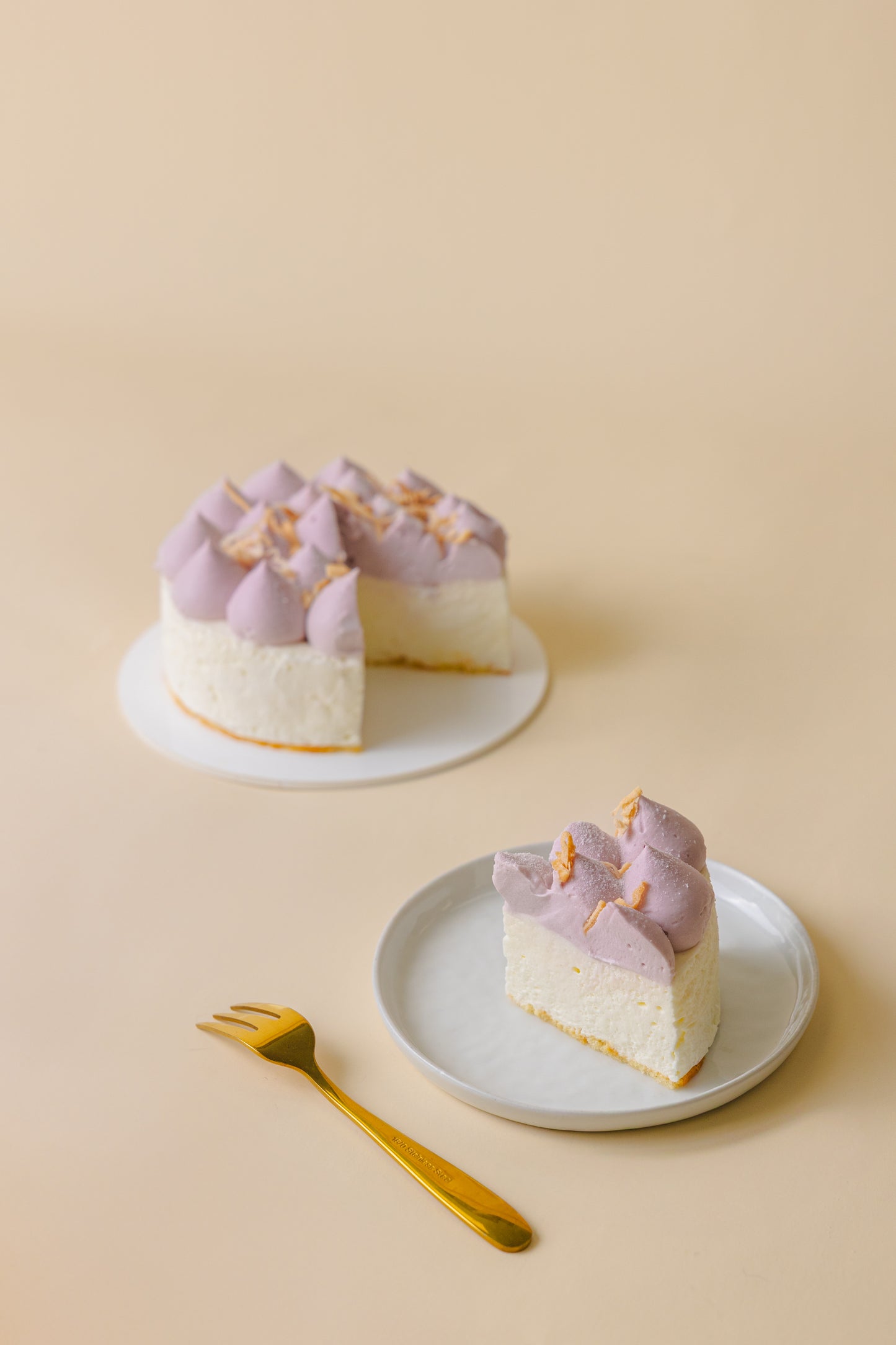 Ube Rare Cheesecake