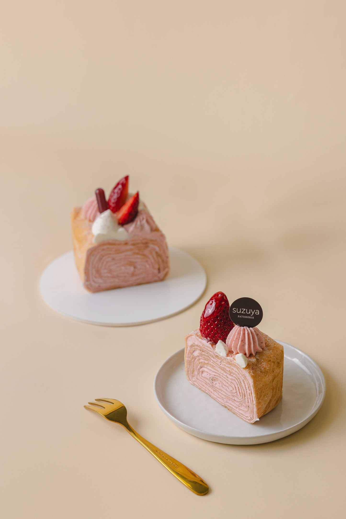 Strawberry Crepe Cake