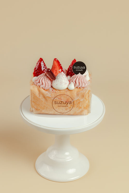 Strawberry Crepe Cake
