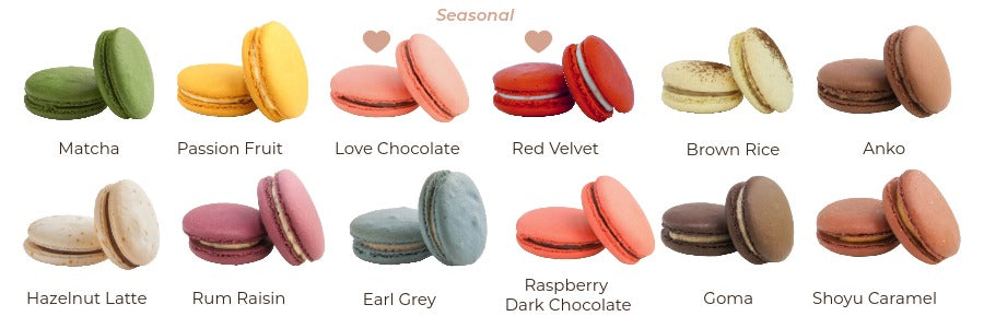 Valentine’s Heart Macaron Box -Limited Edition-